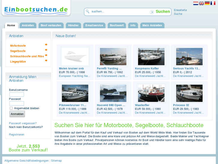 www.einbootsuchen.de