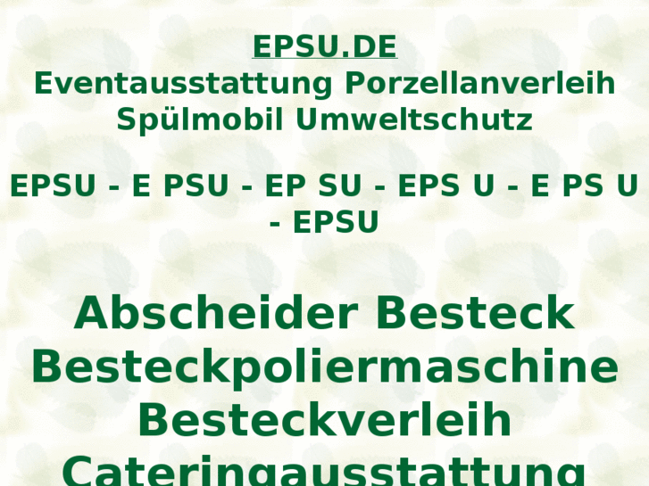 www.epsu.de