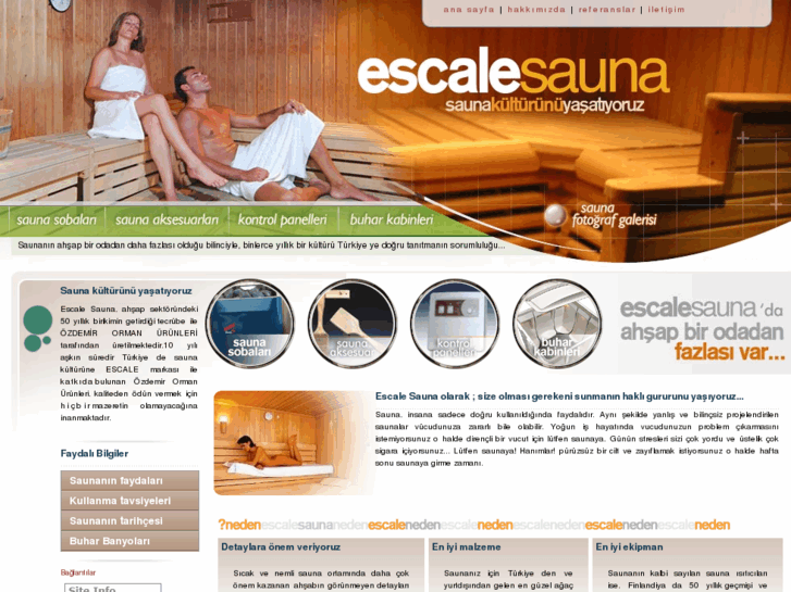 www.escalesauna.com