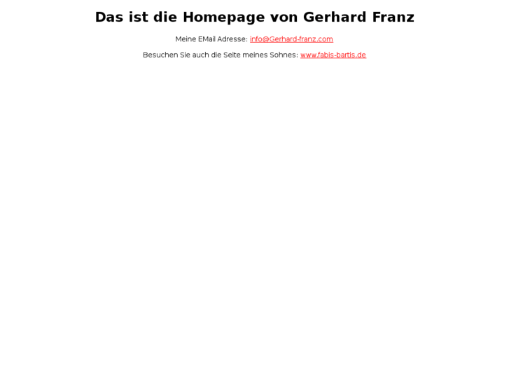 www.gerhard-franz.com