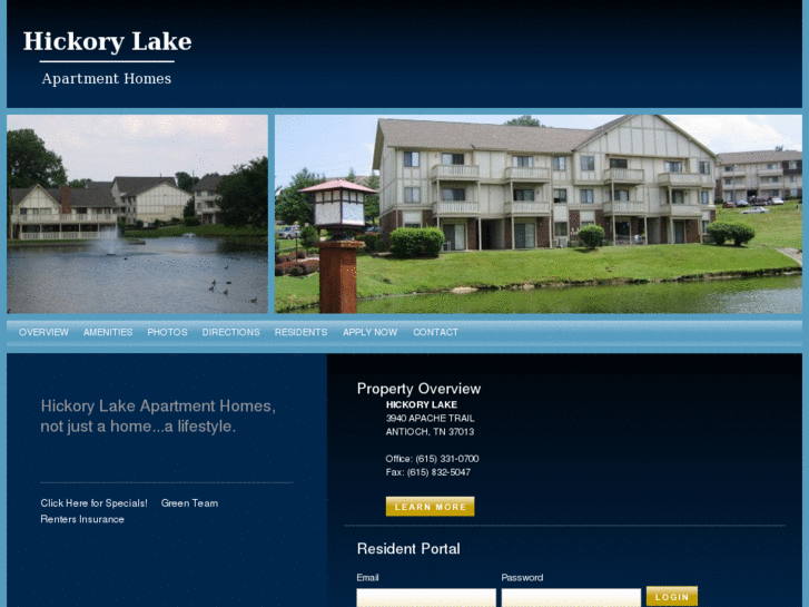 www.hickorylakeapts.com