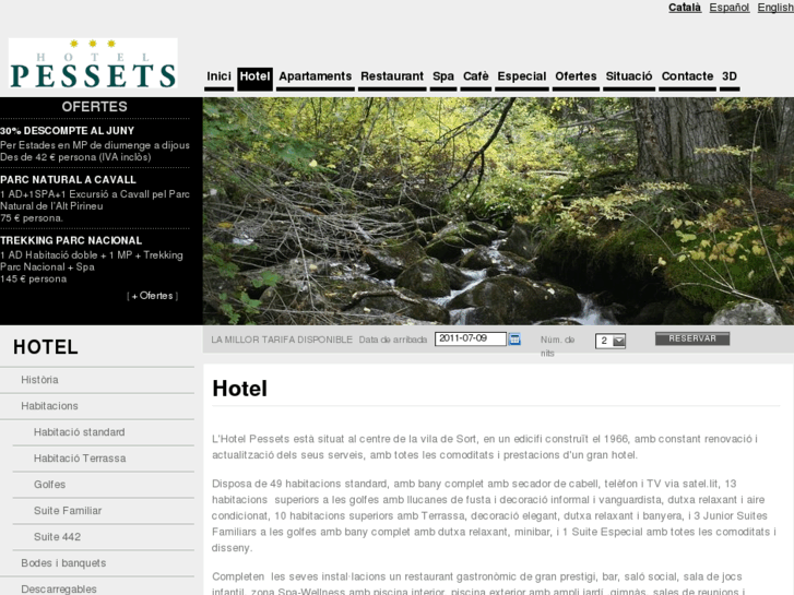 www.hotelpessets.com