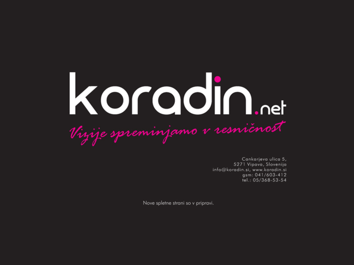 www.koradin.si