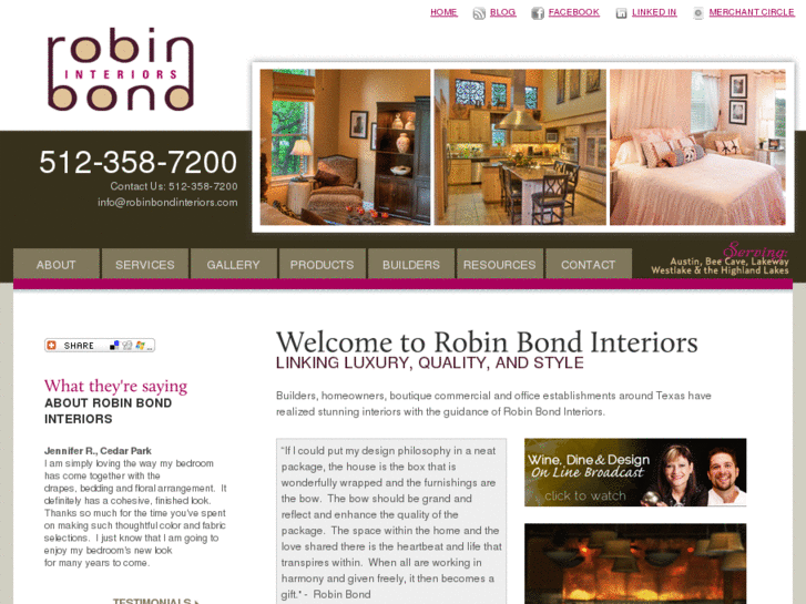 www.robinbondinteriors.com