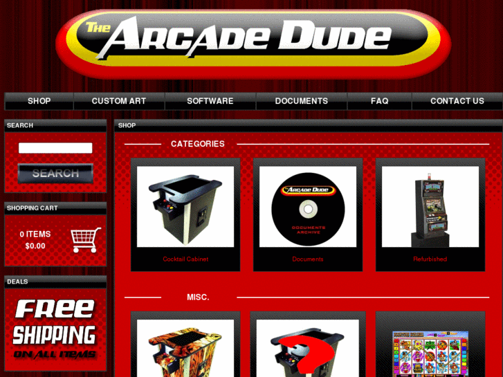 www.thearcadedude.com