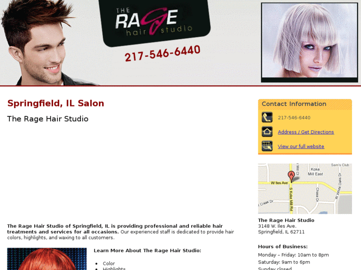 www.theragehairstudio.com