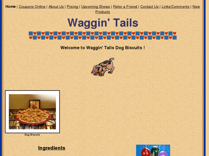 www.waggintailsdogbiscuits.net