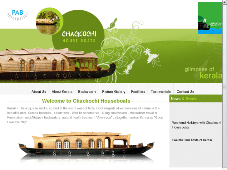 www.chackochihouseboats.com