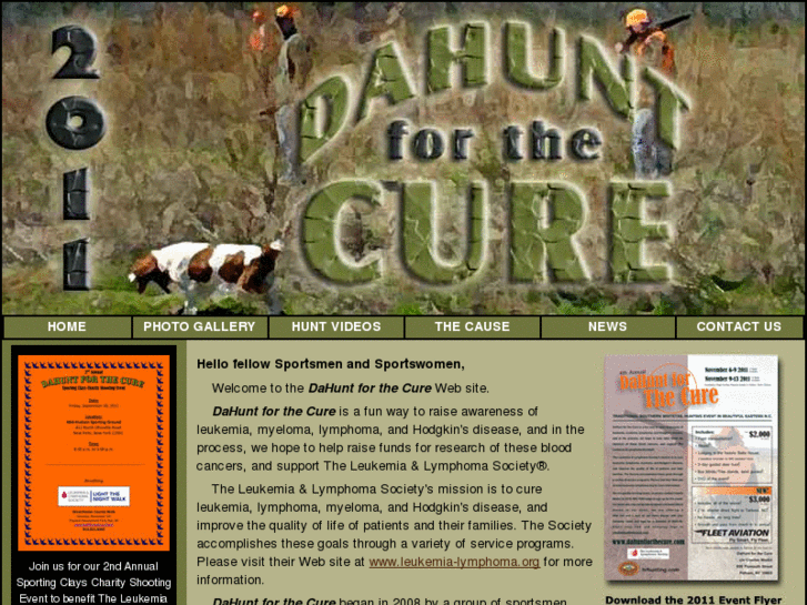 www.dahuntforthecure.com