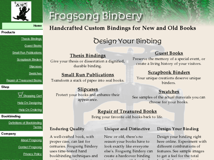 www.frogsongbindery.com