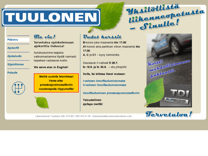 www.liikennekoulutuulonen.com