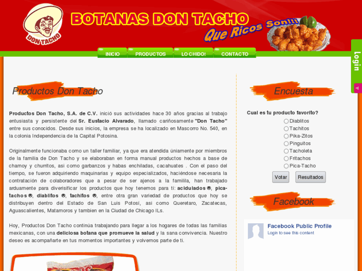 www.productosdontacho.com