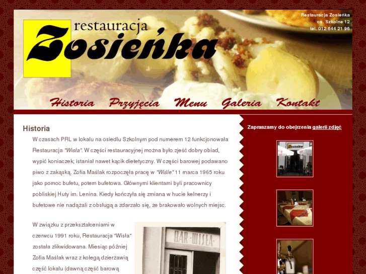 www.restauracjazosienka.com