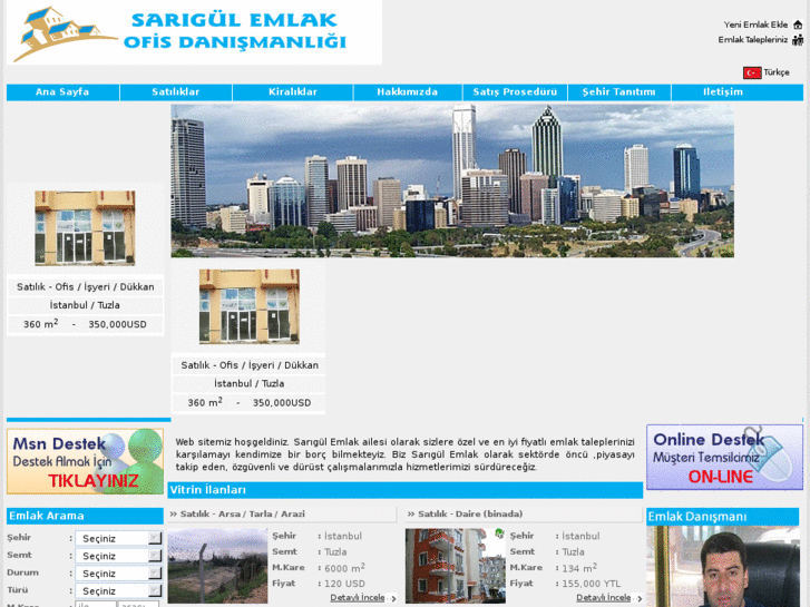 www.sarigulemlak.com