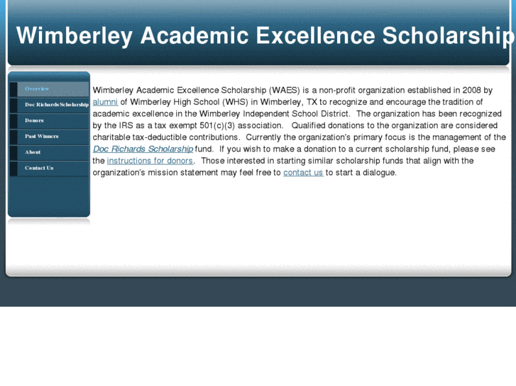 www.wimberleyscholarship.org