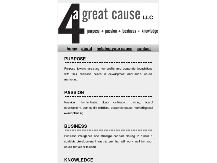 www.4agreatcause.com