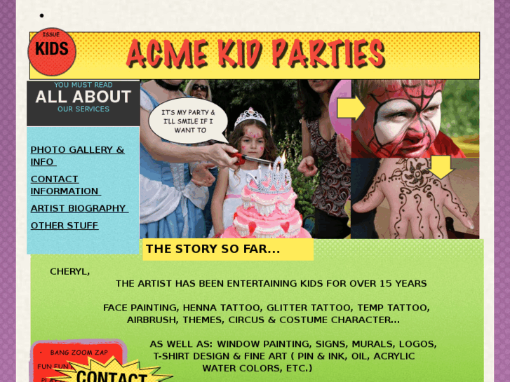 www.acmekidparties.com