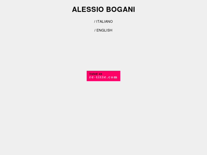 www.alessiobogani.com