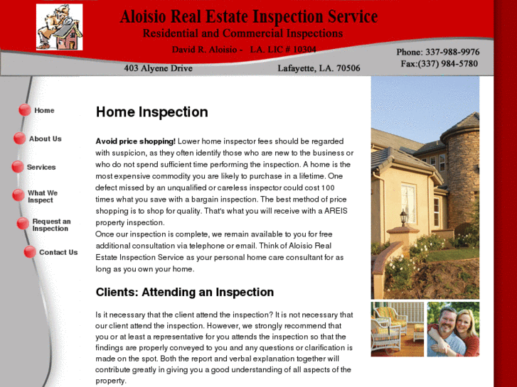 www.aloisiorealestateinspectionservice.com