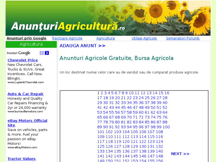 www.anunturiagricultura.ro