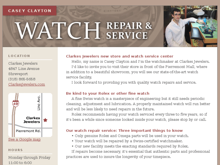 www.claytonwatchrepair.com