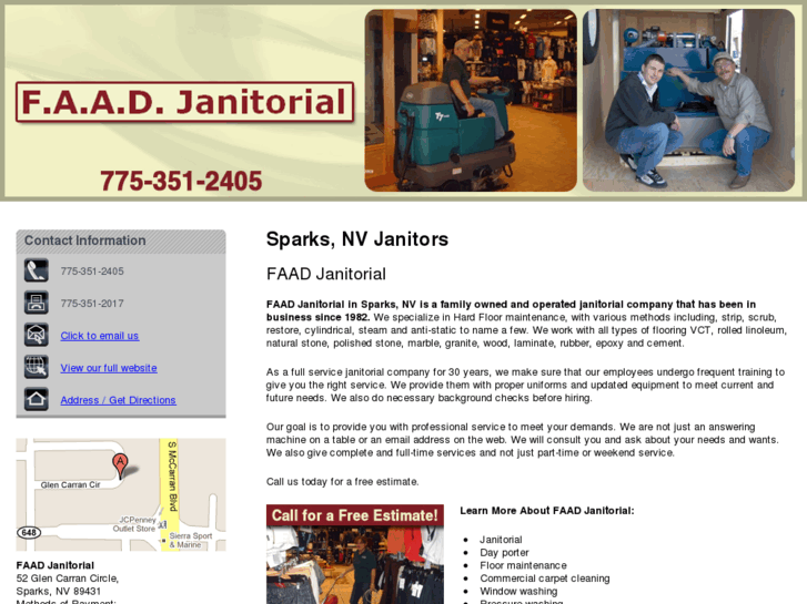 www.faadjanitorial.net