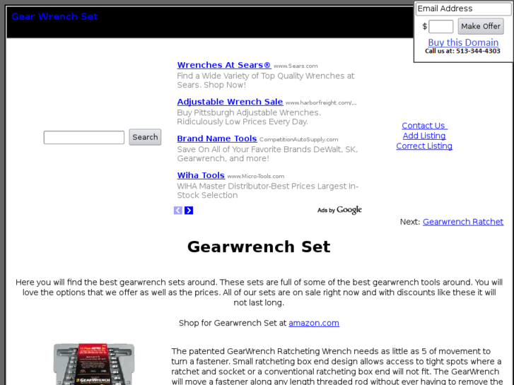 www.gearwrenchset.com