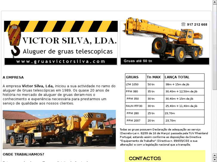 www.gruasvictorsilva.com