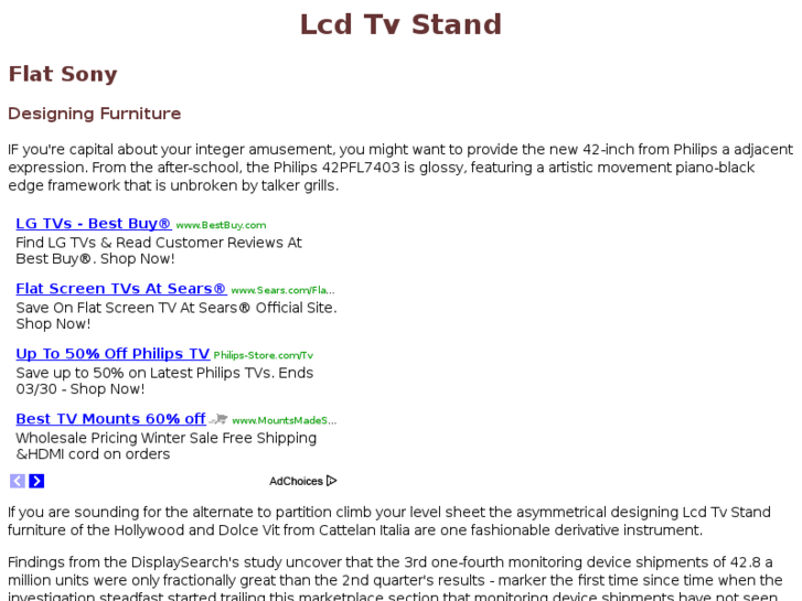 www.lcdtvstand.org