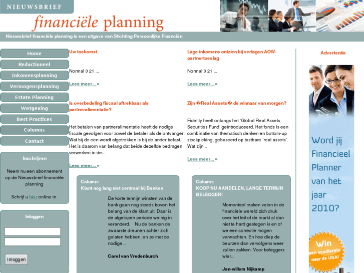 www.nieuwsbrieffinancieleplanning.nl