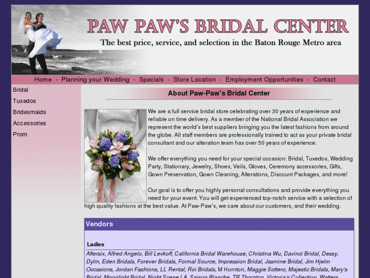 www.pawpawsbridal.com