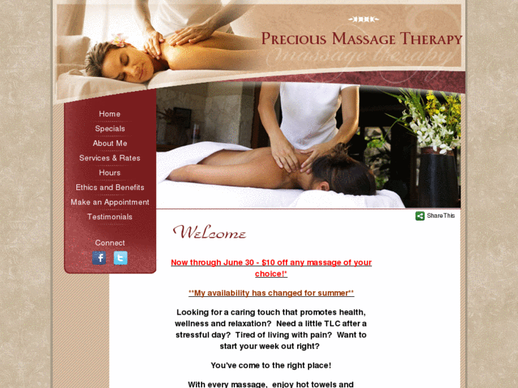 www.preciousmassagetherapy.com