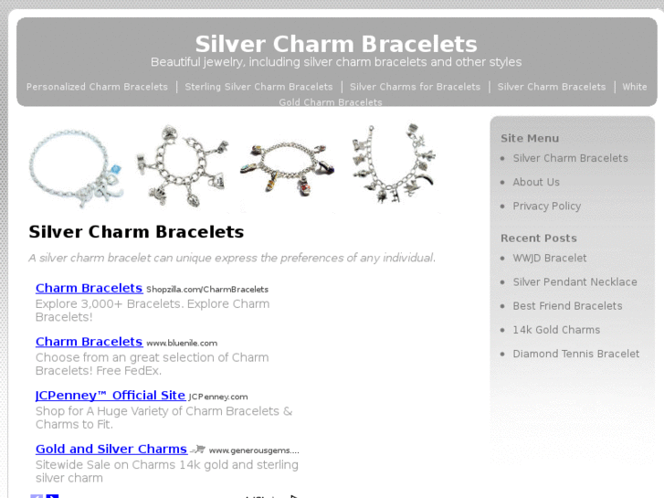 www.silvercharmbracelets.org