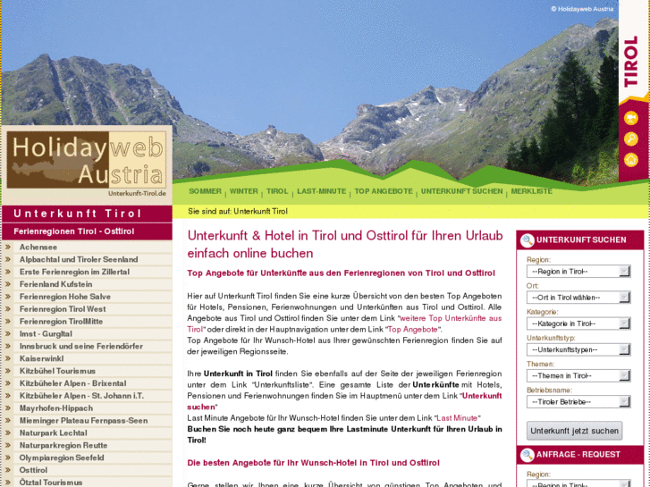 www.unterkunft-tirol.at