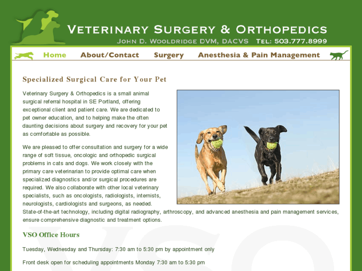 www.veterinarysurgeryorthopedics.com