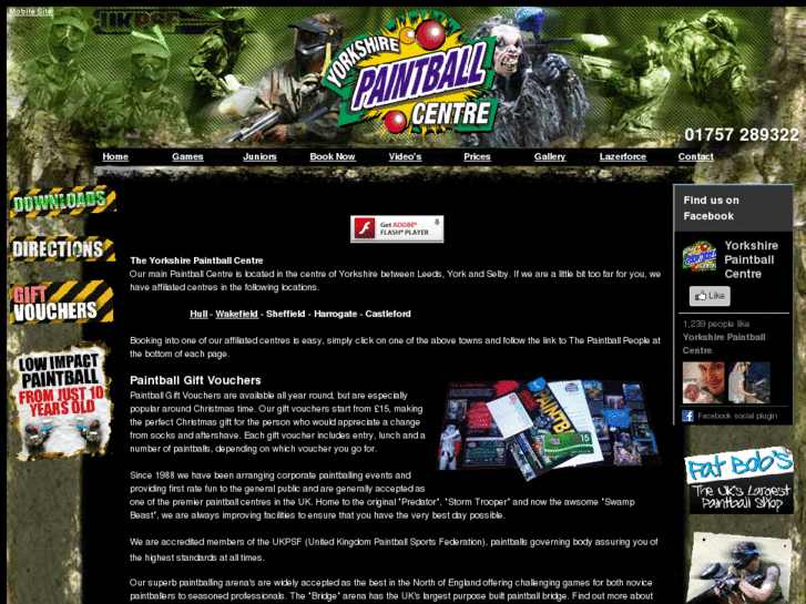 www.yorkshirepaintballcentre.com