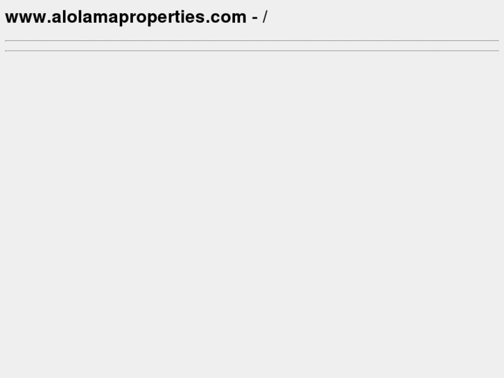 www.alolamaproperties.com