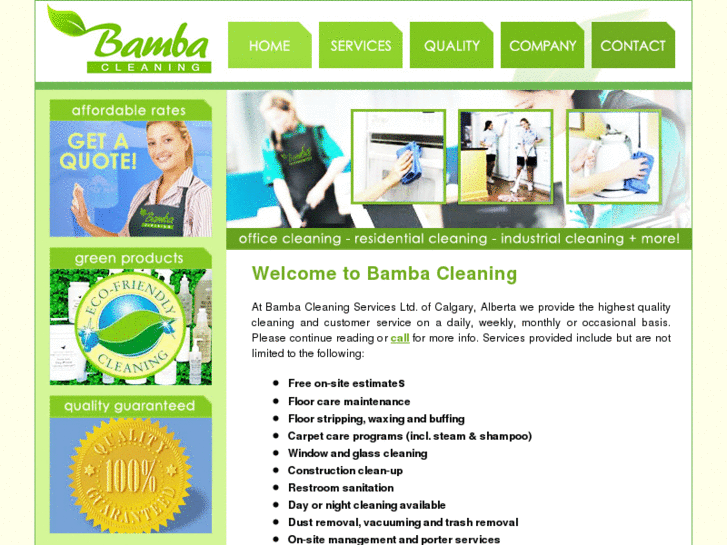 www.bambacleaning.com