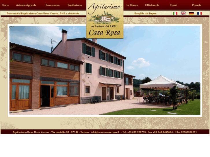 www.casarosaverona.it