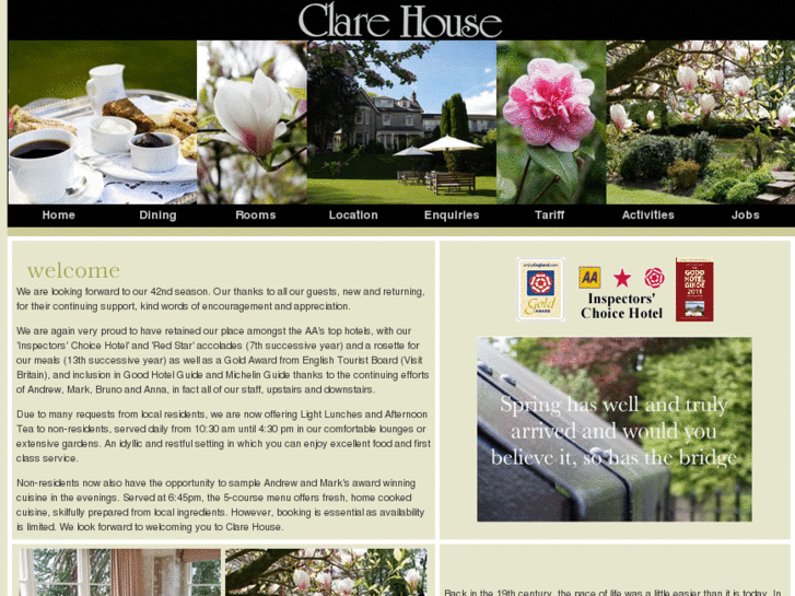 www.clarehousehotel.co.uk