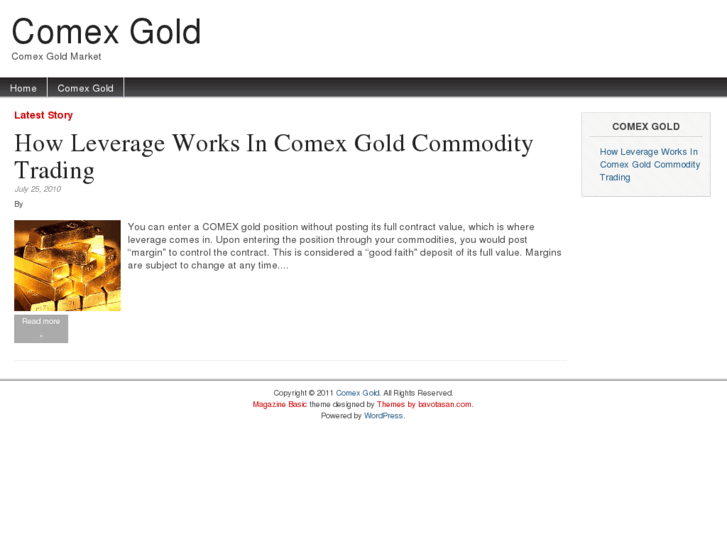 www.comexgold.net