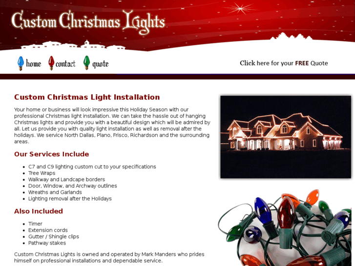 www.customchristmaslightsonline.com