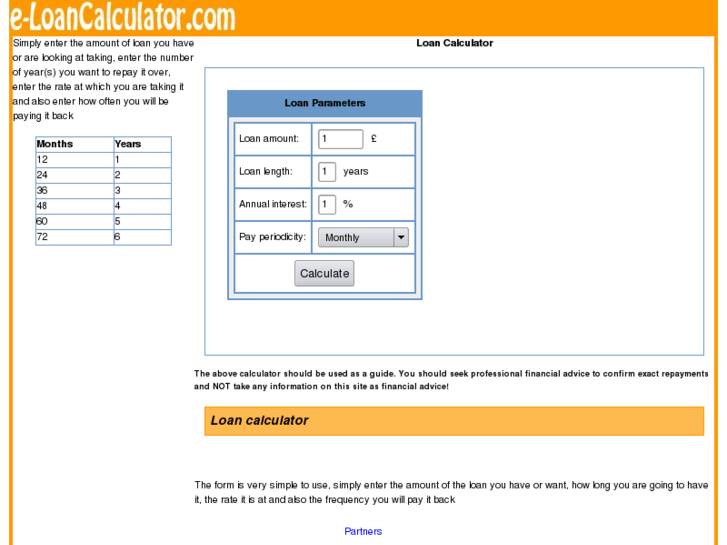 www.e-loancalculator.com