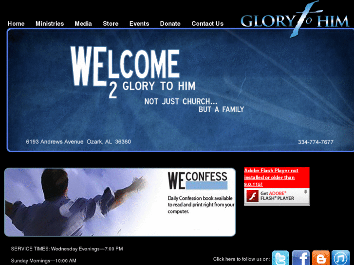 www.glorytohim.org