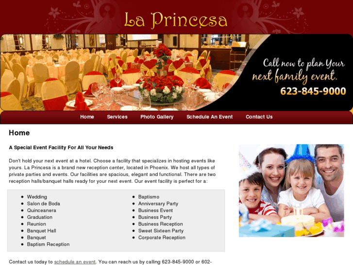 www.laprincesaphx.com