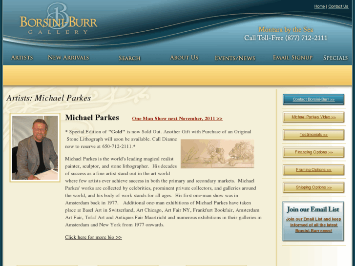 www.michael-parkes-show.com