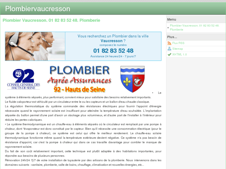 www.plombiervaucresson.com