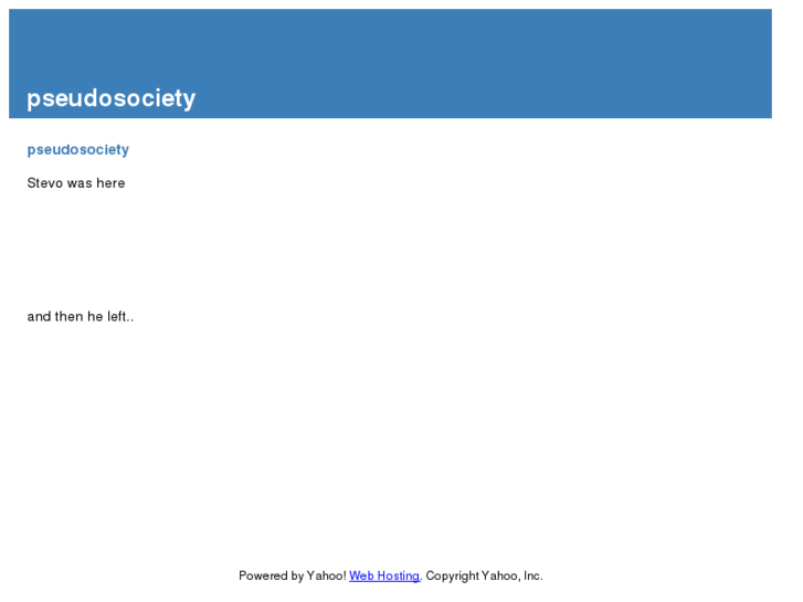 www.pseudosociety.com