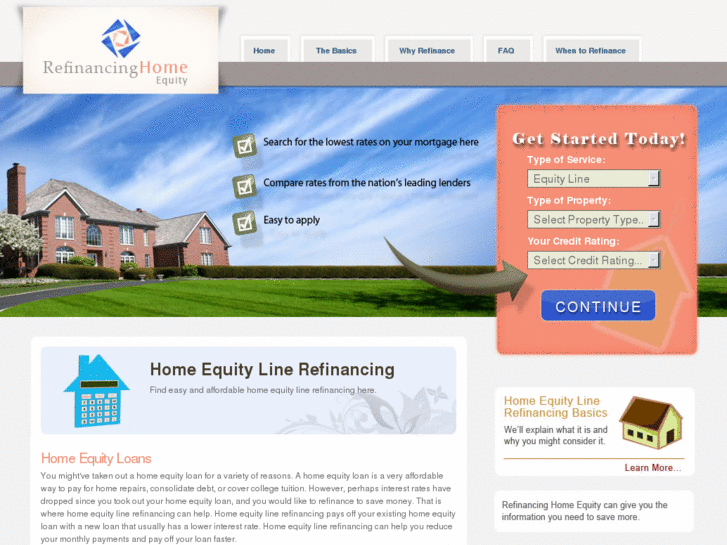 www.refinancinghomeequity.com