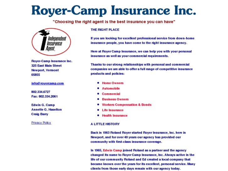 www.royercamp.com